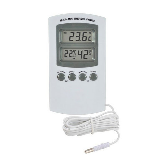 Hygrometer / Termometer (med prope)
