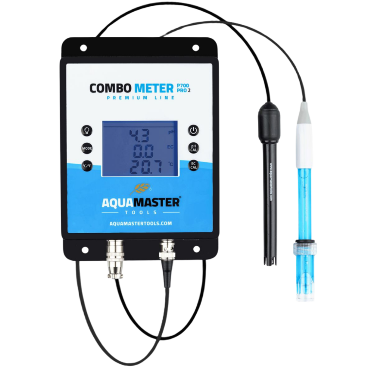 Aqua Master – pH, EC, CF, PPM og Termo Combo Meter P700 Pro 2