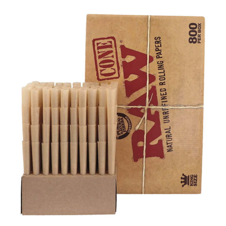 Raw-Cones-Kings-Size-Slim-Natural-800-Stk