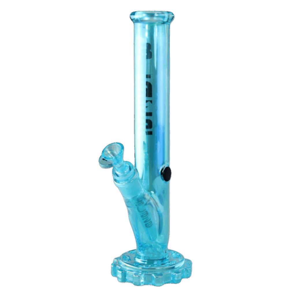 BLAZE Gear Glas Bong Rainbow/Metallic Effekt blå