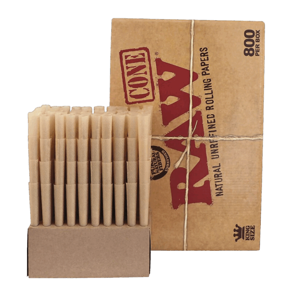 Raw Cones Kings Size Slim Natural 800 Stk