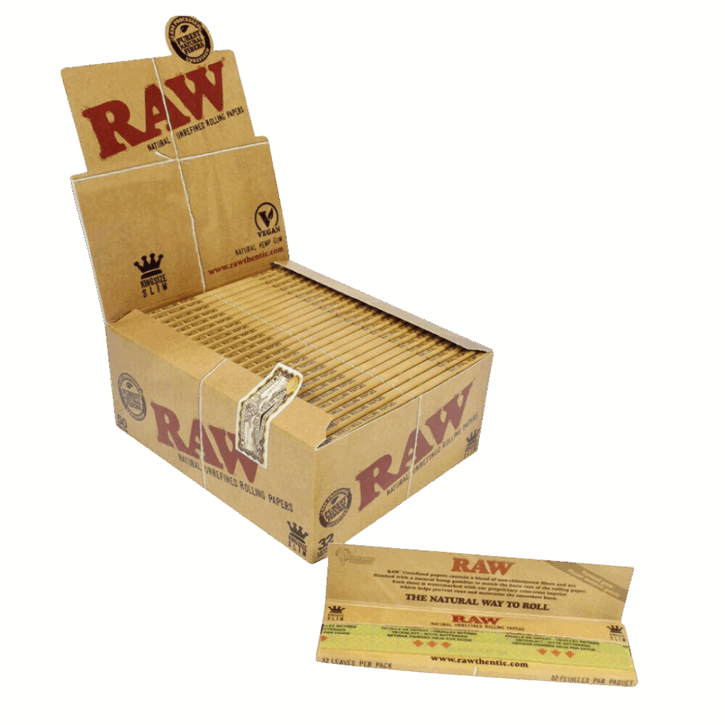 Raw - king size slim natural