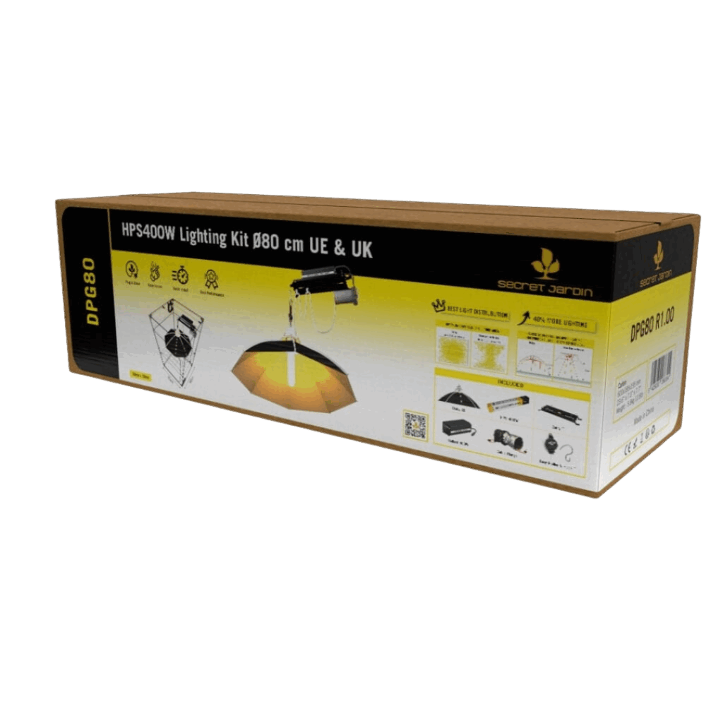 Secret Jardin - Ø80 Grotelt - 400W HPS Kit