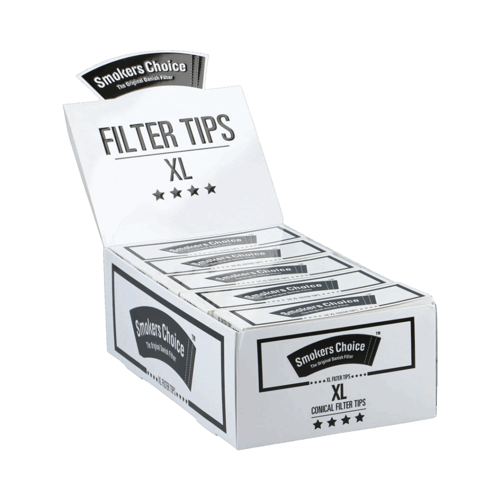 Smokers Choice - XL white filtertips