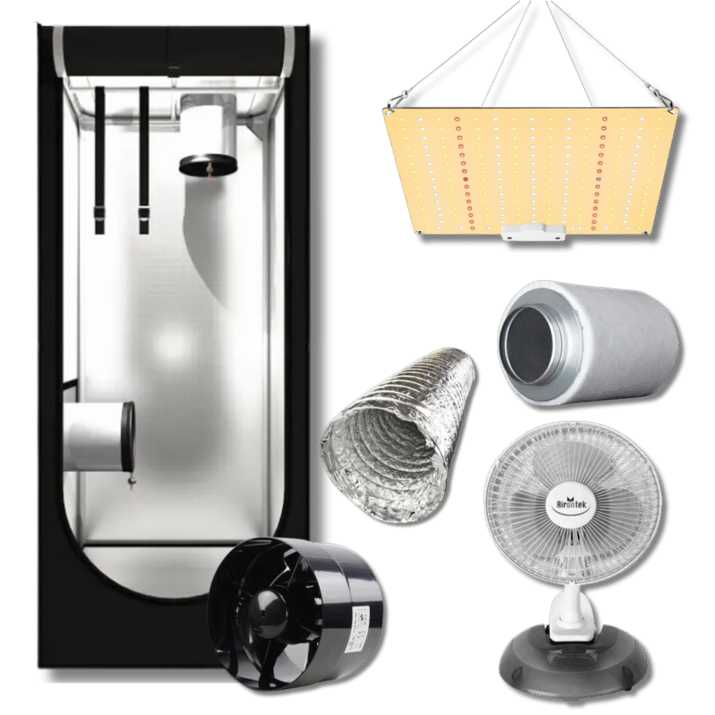 Komplet grokit – 50w ledlampe