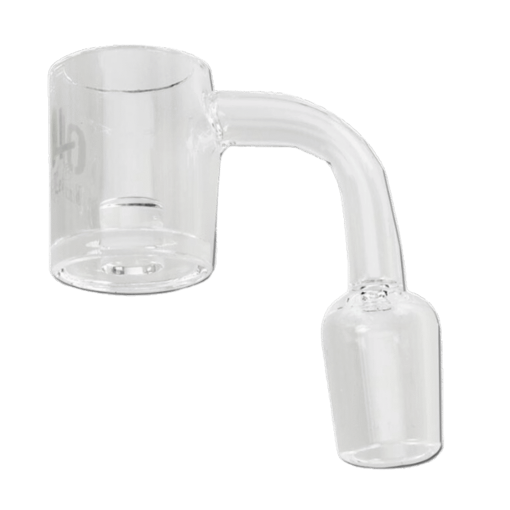 Oil Black Leaf’ Quartz Banger with  Reactor