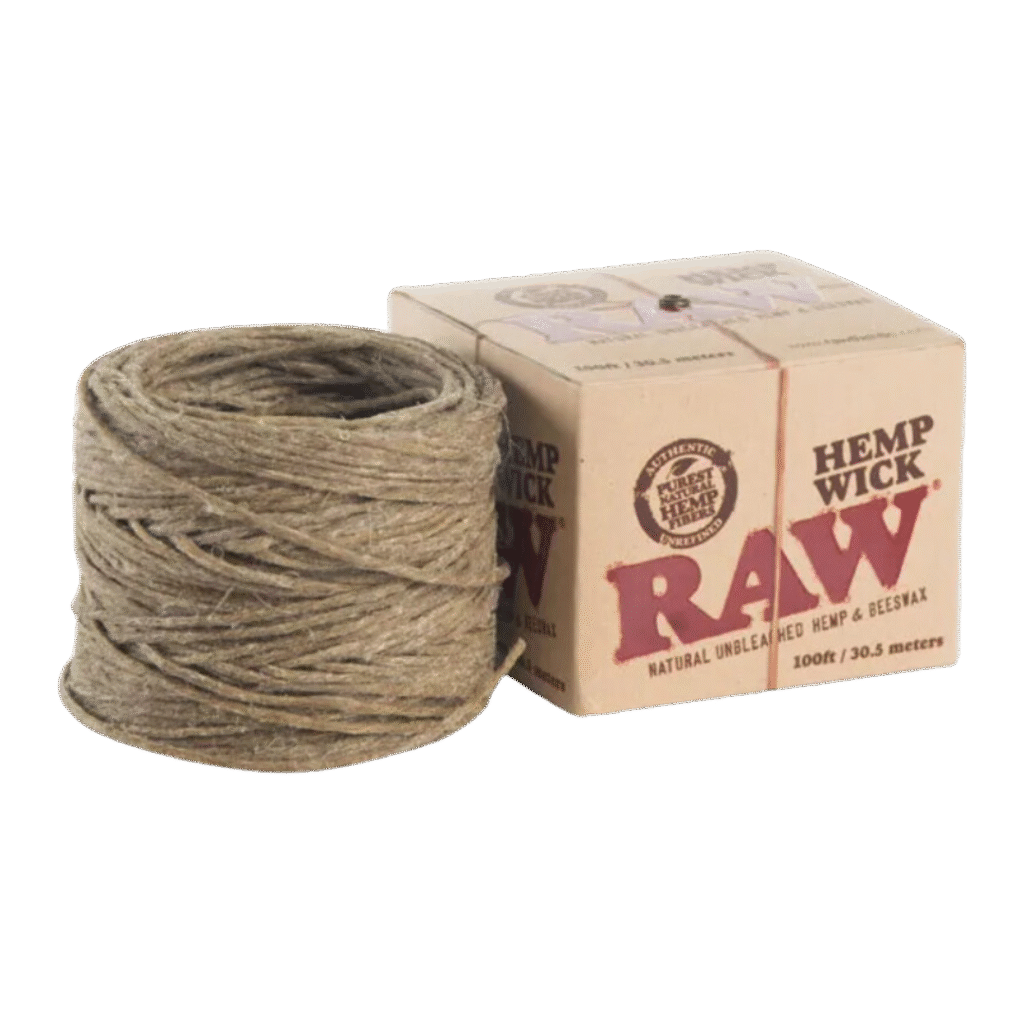 Raw Hemp Wick Tændsnor