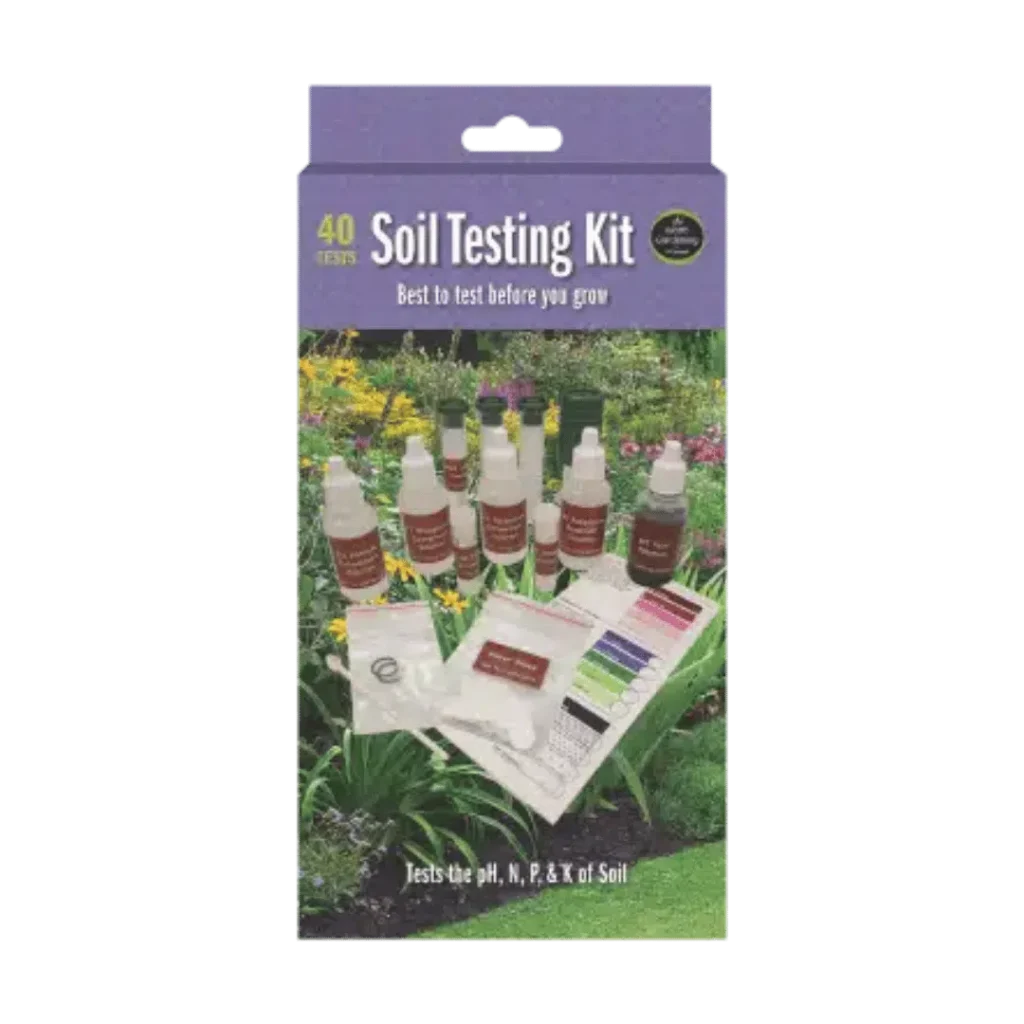 Garland Soil Test Kit – 40 Tests (pH, N, P, K)