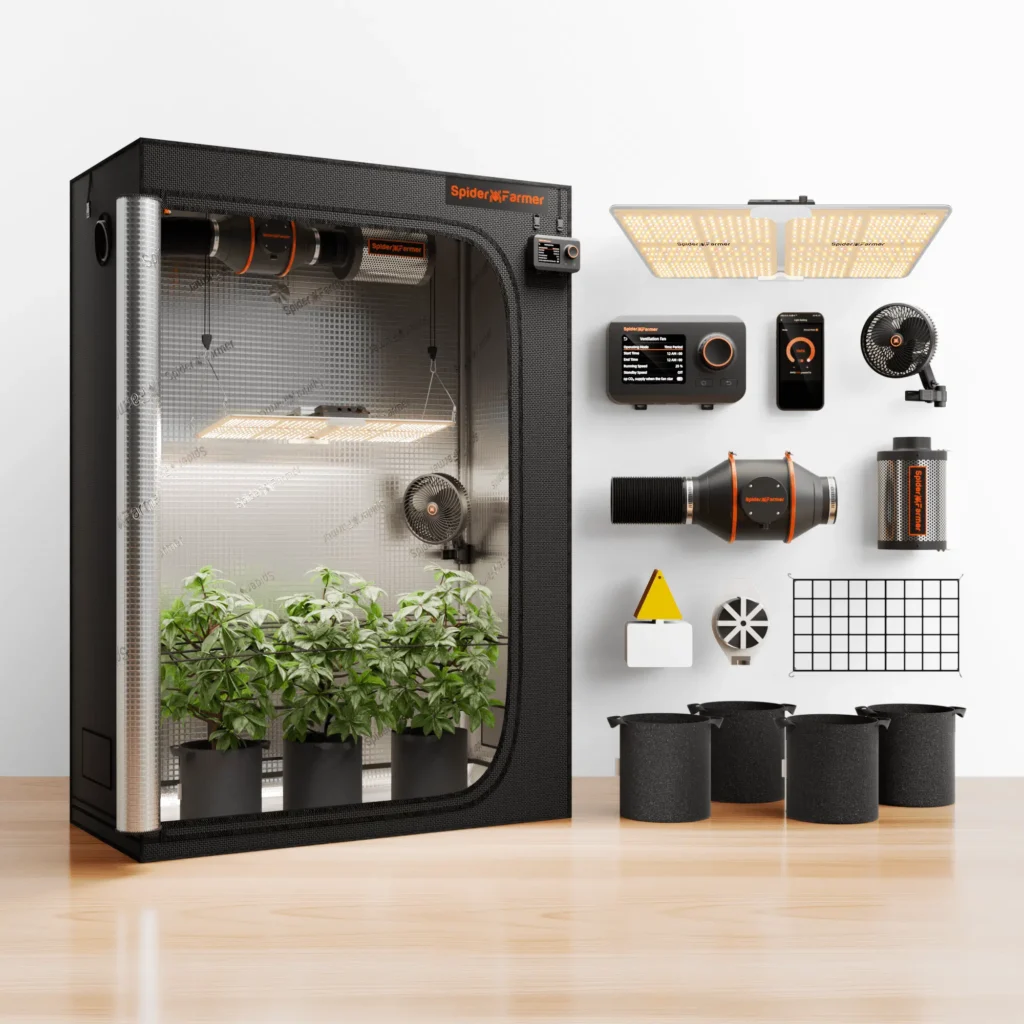 Spider Farmer SF2000 Komplet Kit - 120×60×180 cm