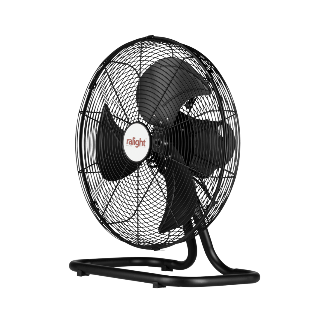 Ralight-gulvventilator-50-cm-110W-oscillerende-sort-2
