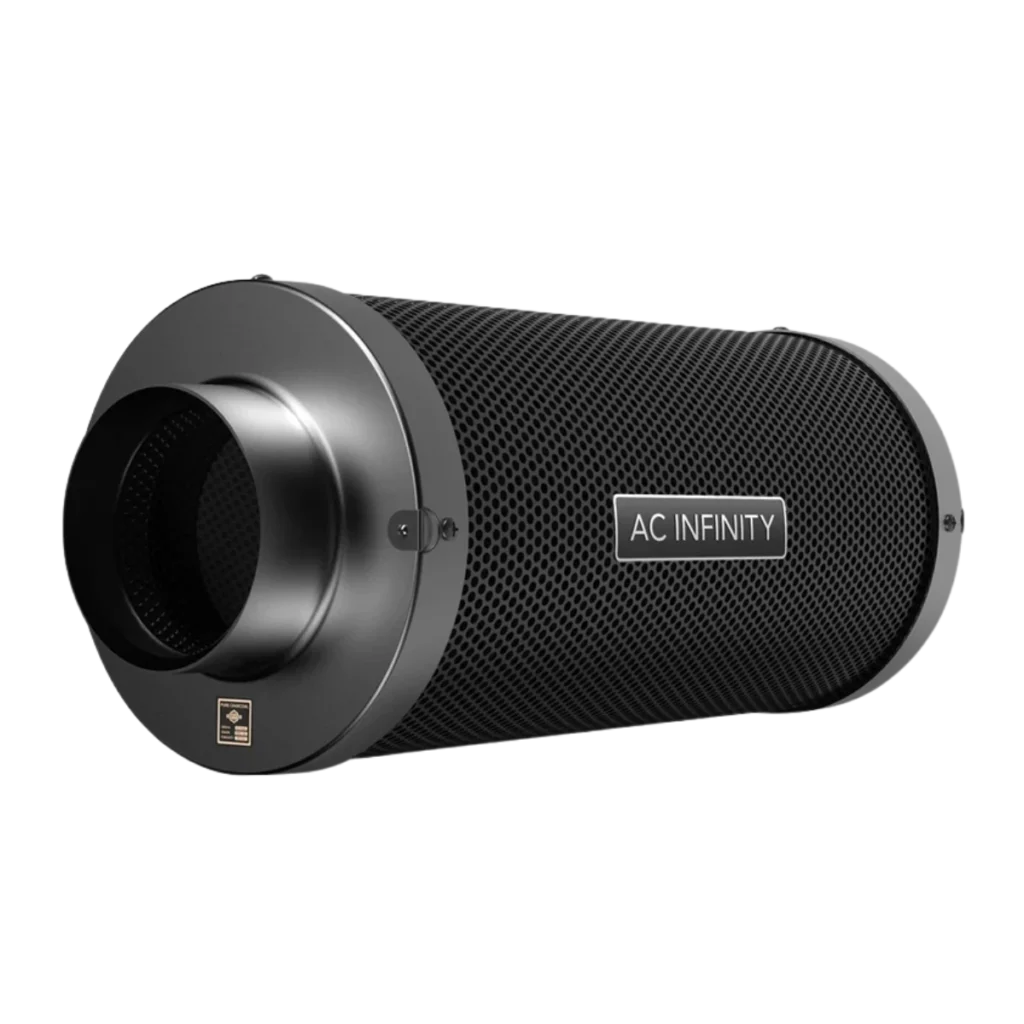 AC Infinity Aktivt Kulfilter – Ø100, Ø150 og Ø200 mm
