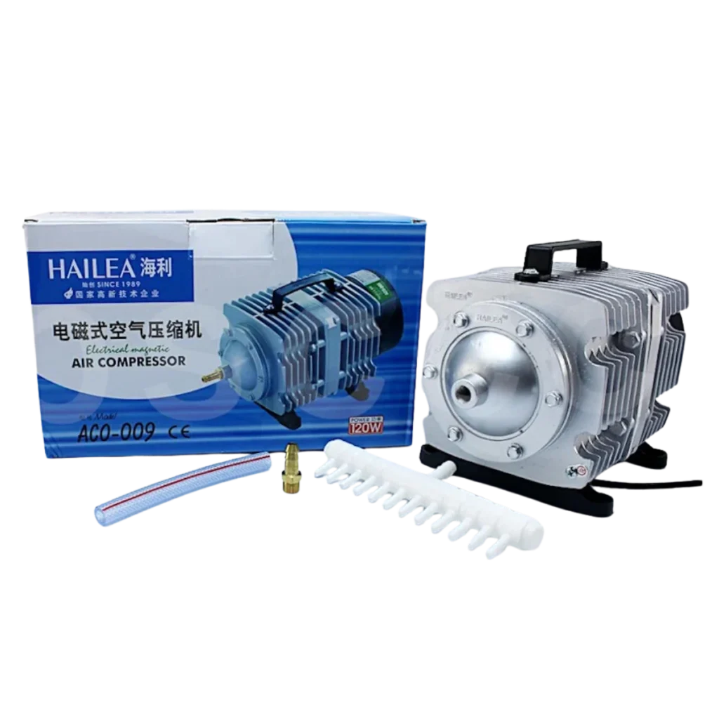 Hailea ACO 140 –  Luftpumpe 140 L/min