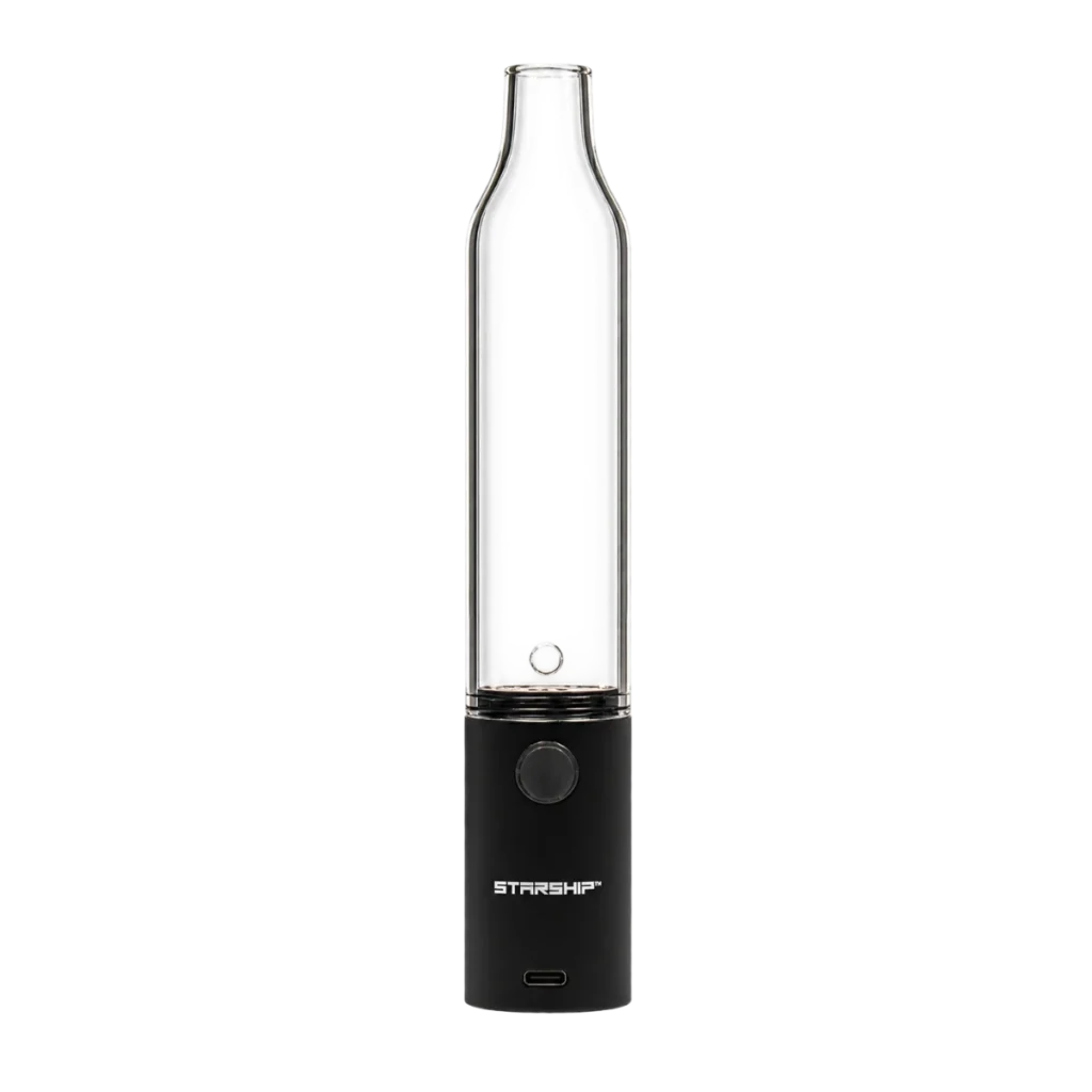 Hamilton Devices Starship – sort 3-i-1 510-vaporizer med tre tilslutninger